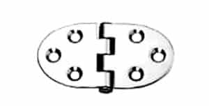 5530 Stainless Steel Flush Mount Hinge